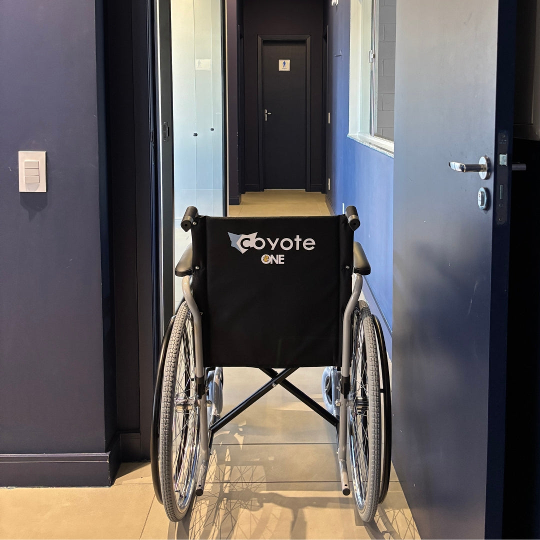 Cadeira de Rodas Coyote Aço - Loh Medical