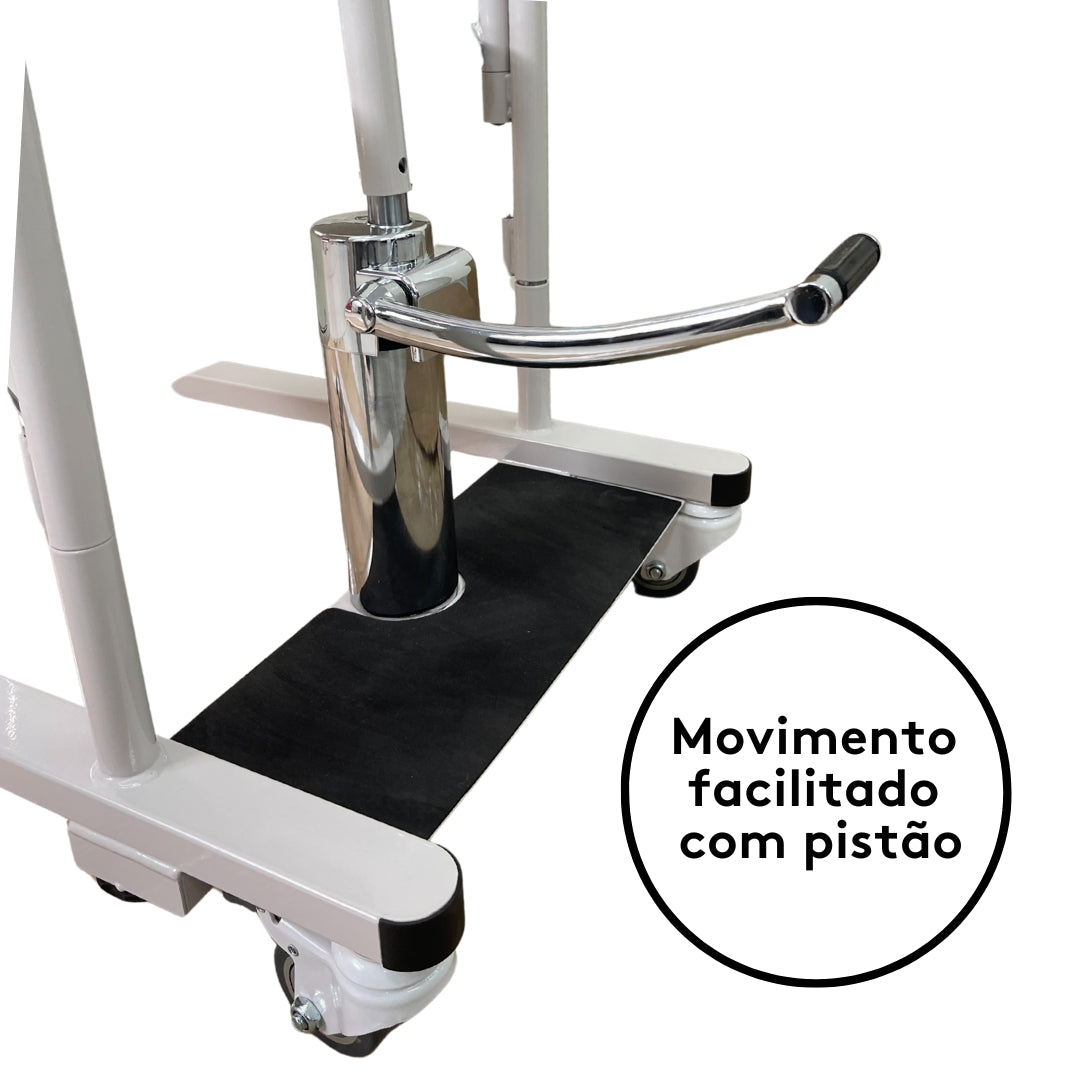 Cadeira de Transferência Hidráulica para Acamados até 130kg Mobil