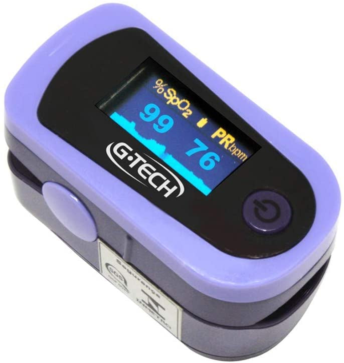 Oxímetro de pulso para dedo OXIOLCM G-Tech