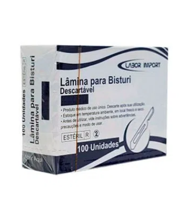 Lamina Bisturi Unitário Labor Import