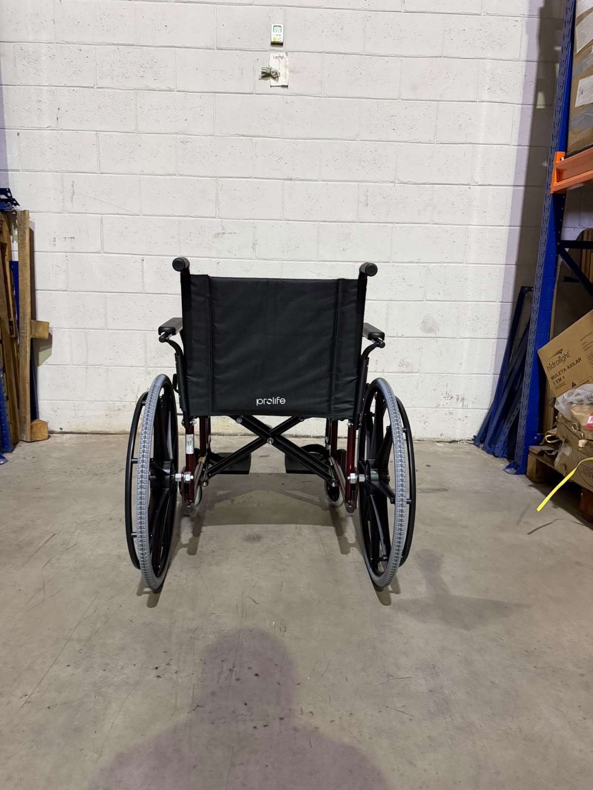 Cadeira de Rodas Elite Plus Obeso até 130Kg 52cm - Prolife OUTLET