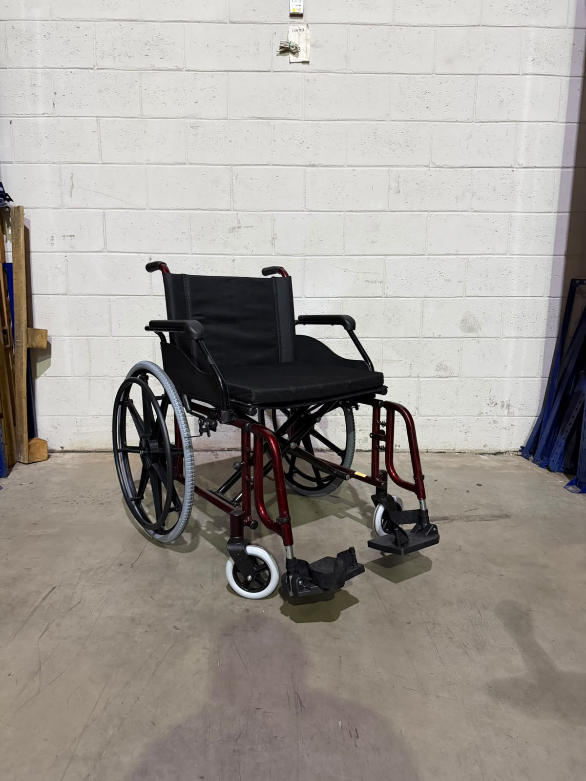 Cadeira de Rodas Elite Plus Obeso até 130Kg 52cm - Prolife OUTLET
