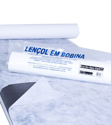 Lençol Polipropileno Rolo 0,70x50m com Picote Anadona