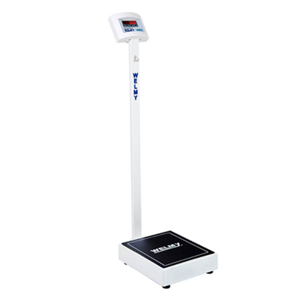 Balança Antropométrica Digital 200kg com Régua W110h Led Welmy