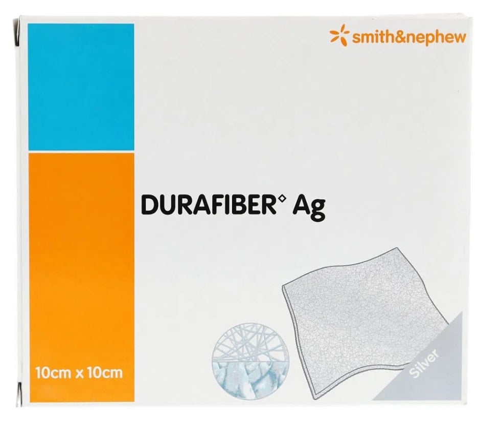 Durafiber AG Curativo de Fibra Geleficante com Prata Smith & Nephew