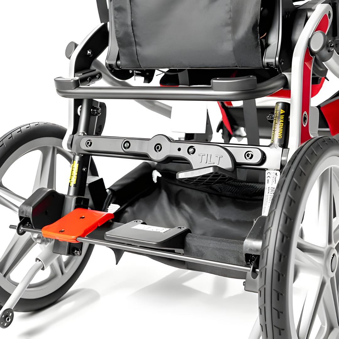 Carrinho Postural Infantil Trak - 14 - Vermelho até 36 Kg - Leggero