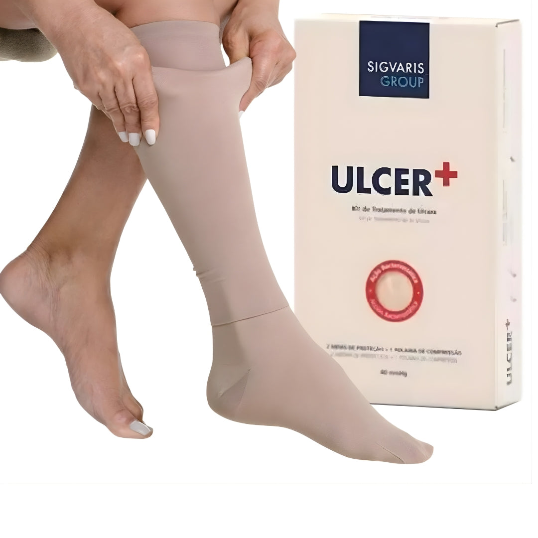 Kit de Meias para Úlceras Sigvaris Ulcer + P2