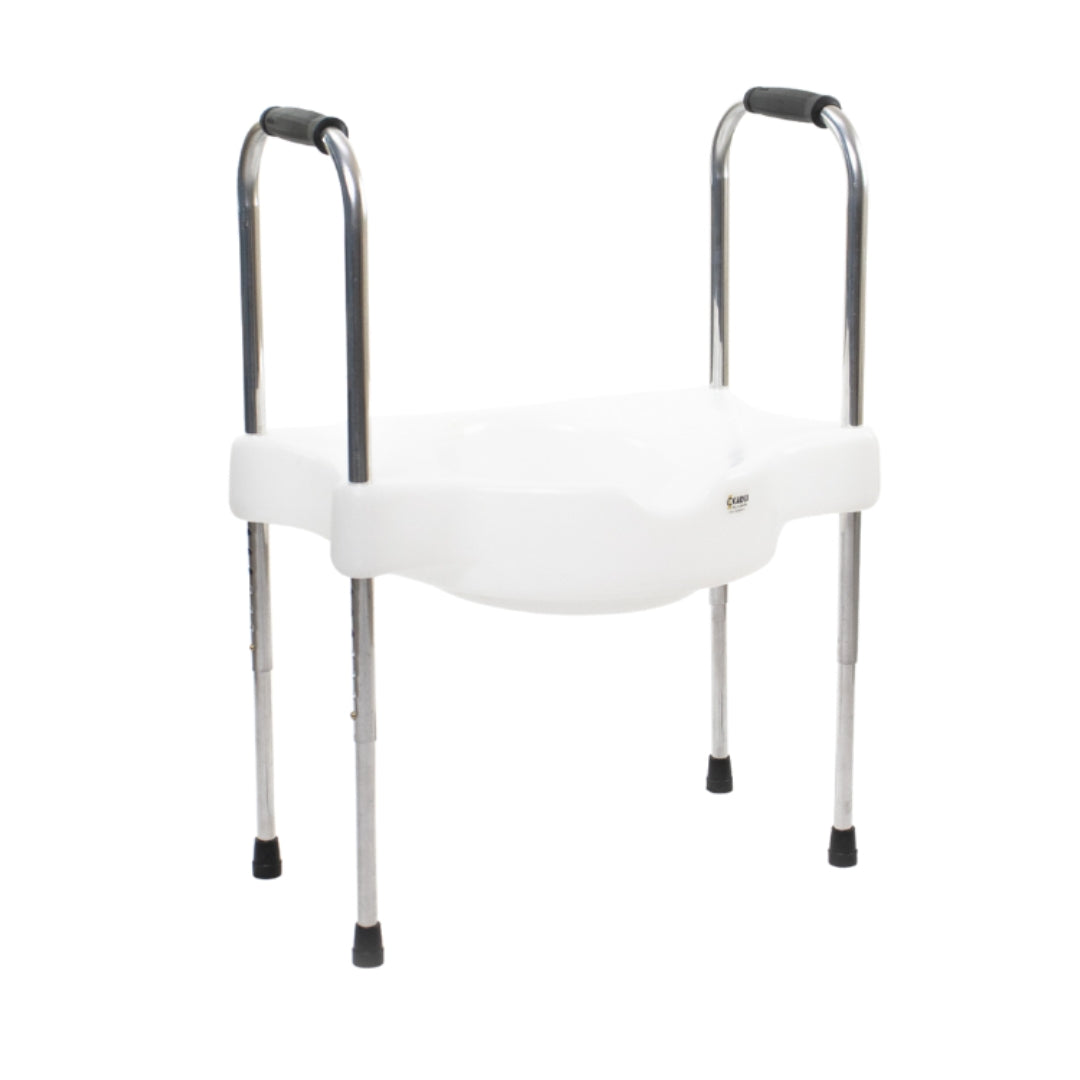 Assento Elevado Sanitário Sit V com Apoio Ajustável Carci