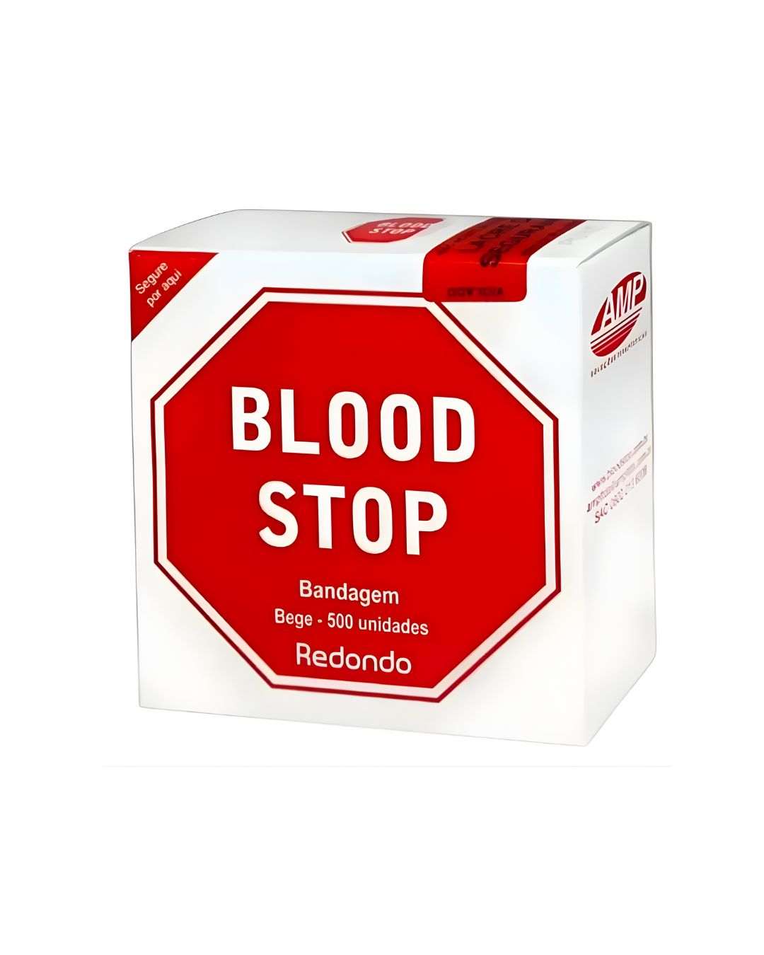 Blood Stop Bandagem Anti-Séptica com 500 AMP + E-book