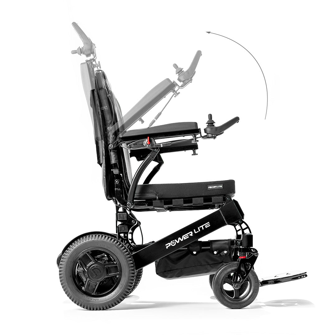 Cadeira de Rodas Motorizada HD para Obeso até 300Kg - Power Lite