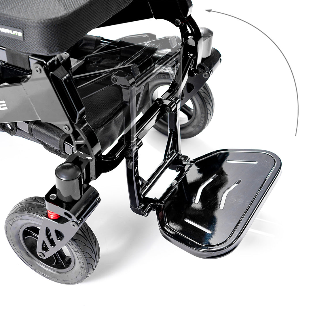 Cadeira de Rodas Motorizada HD para Obeso até 300Kg - Power Lite
