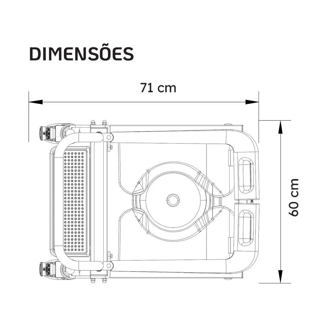 Cadeira de Transferência Multifuncional - Longevitech