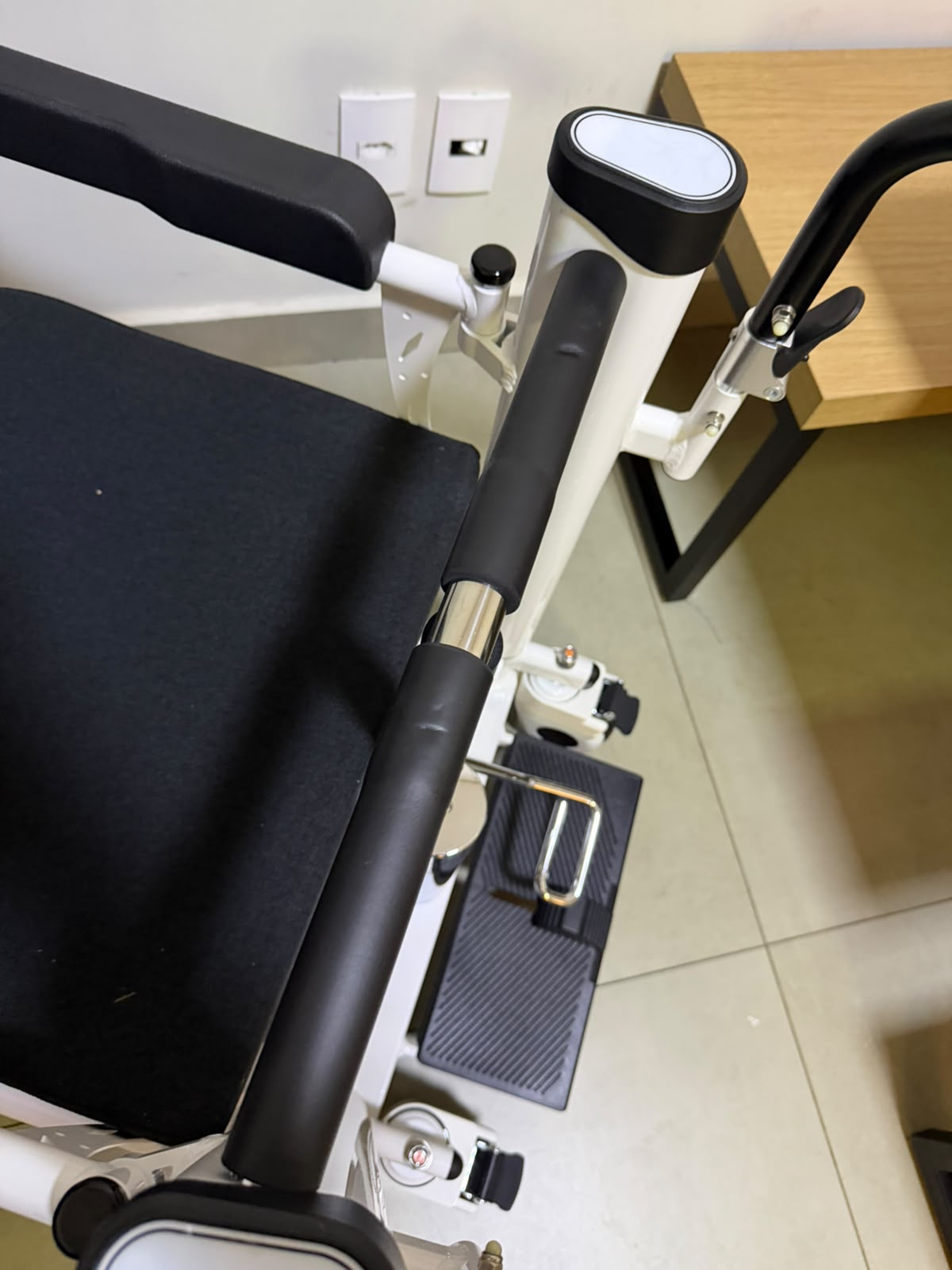 Cadeira de Transferência Em Aluminio - Supermedy - OUTLET