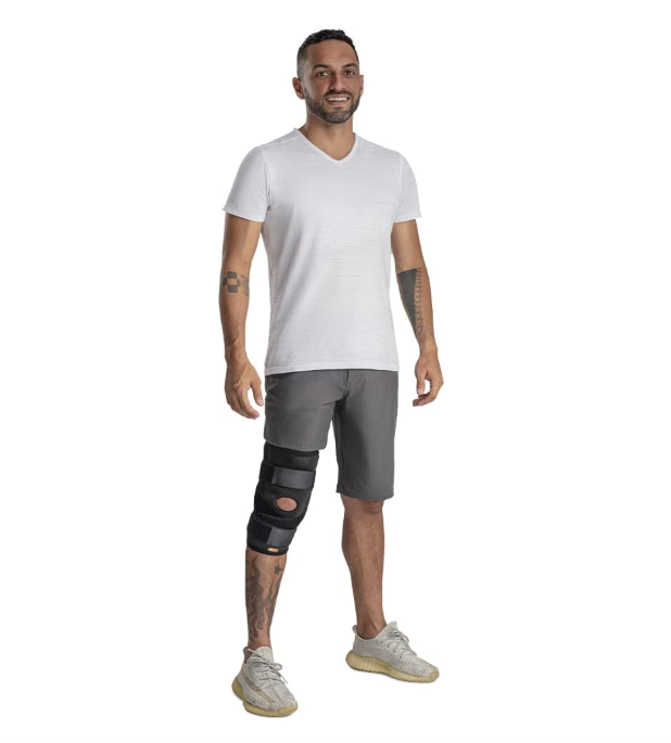 Joelheira Articulada C/ Cintas Cruzadas - Hidrolight