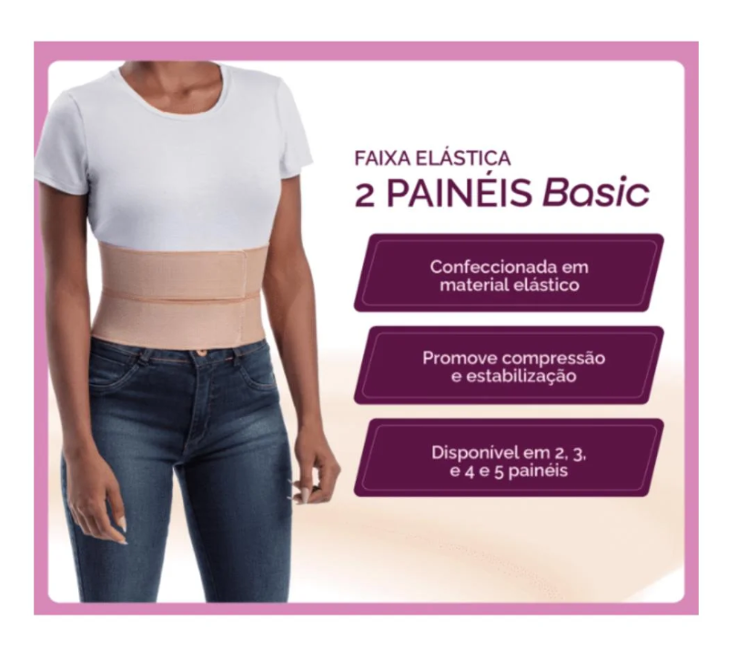Faixa Elástica Basic Compressiva 2 - Hidrolight