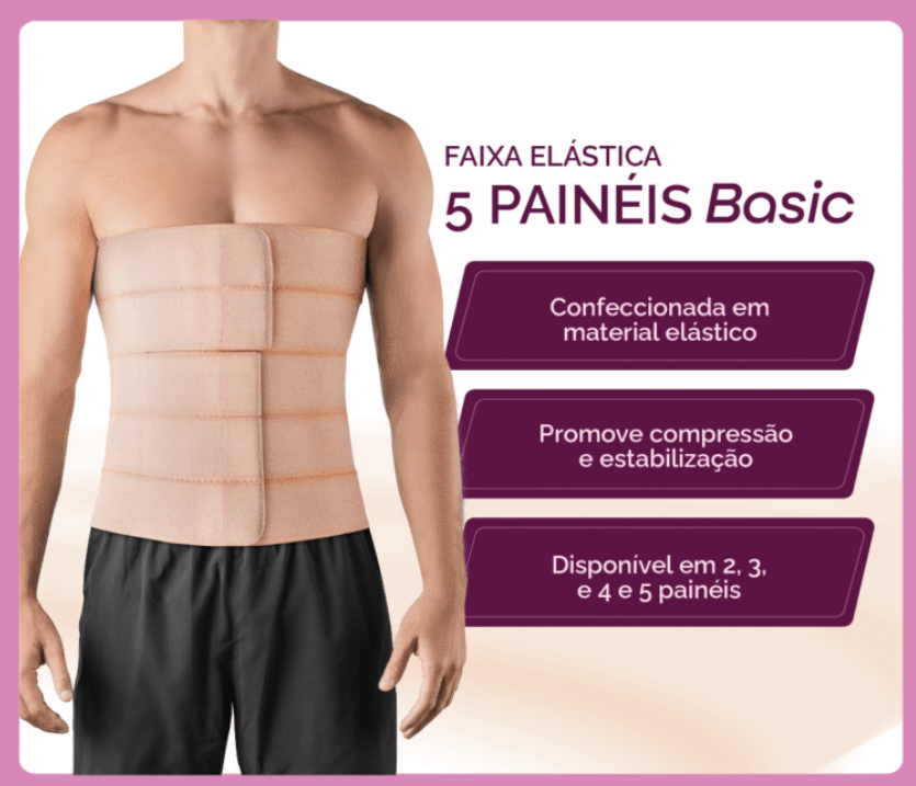 Faixa Elástica 5 Paineis Basic - Hidrolight