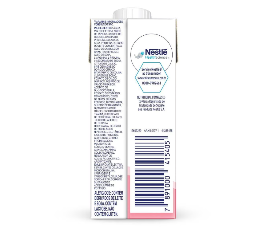 Novasource Proline 200ml - Nestle - Morango + E-book