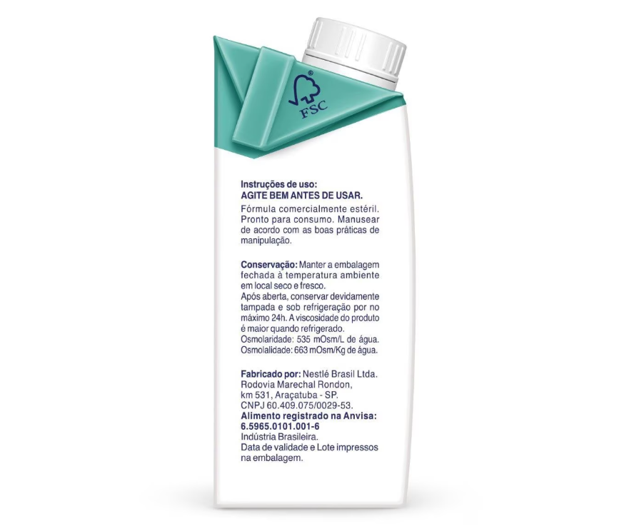 Novasource Proline 200ml - Nestle - Morango + E-book