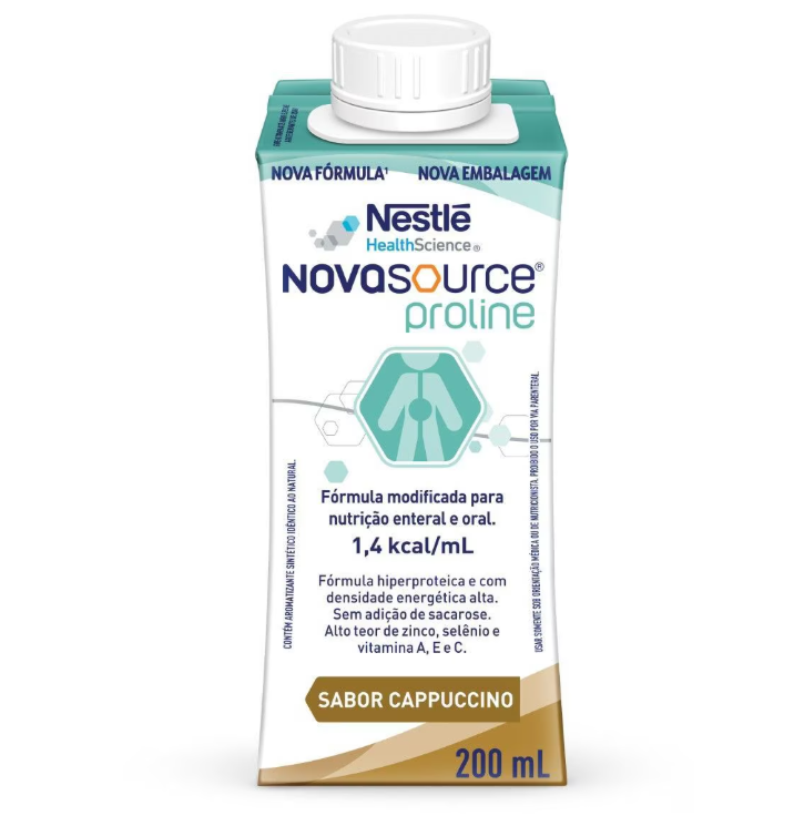 Novasource Proline 200ml - Nestle - Cappuccino + E-book
