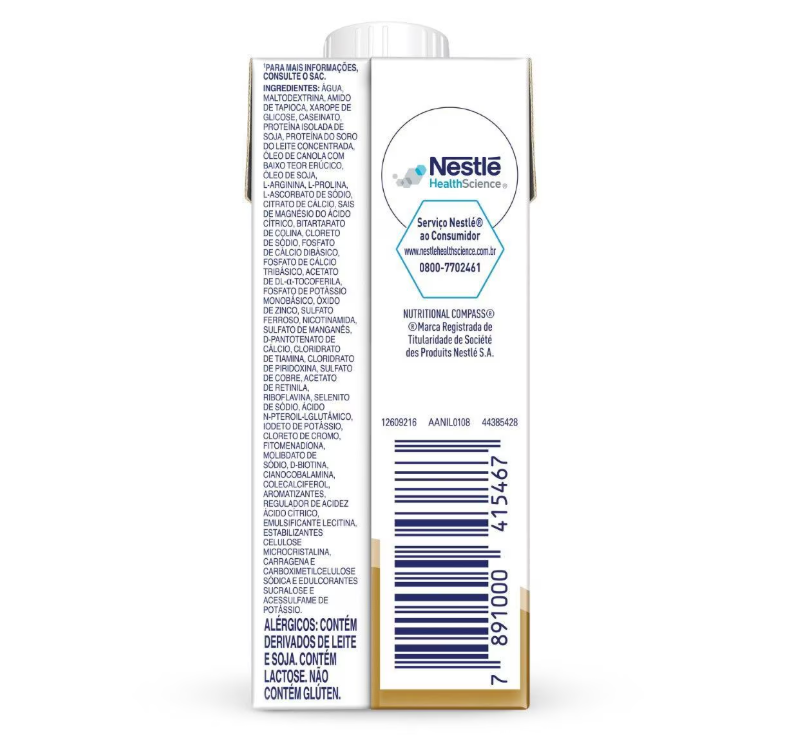 Novasource Proline 200ml - Nestle - Cappuccino + E-book