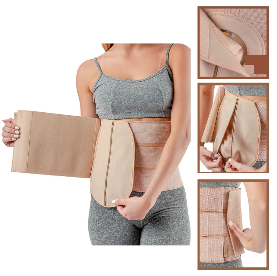 Faixa Elástica Para Colostomia 3 Painéis - Hidrolight