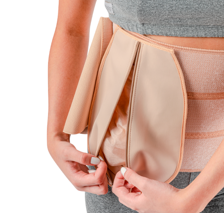 Faixa Elástica para Colostomia 3 Painéis Basic - Hidrolight