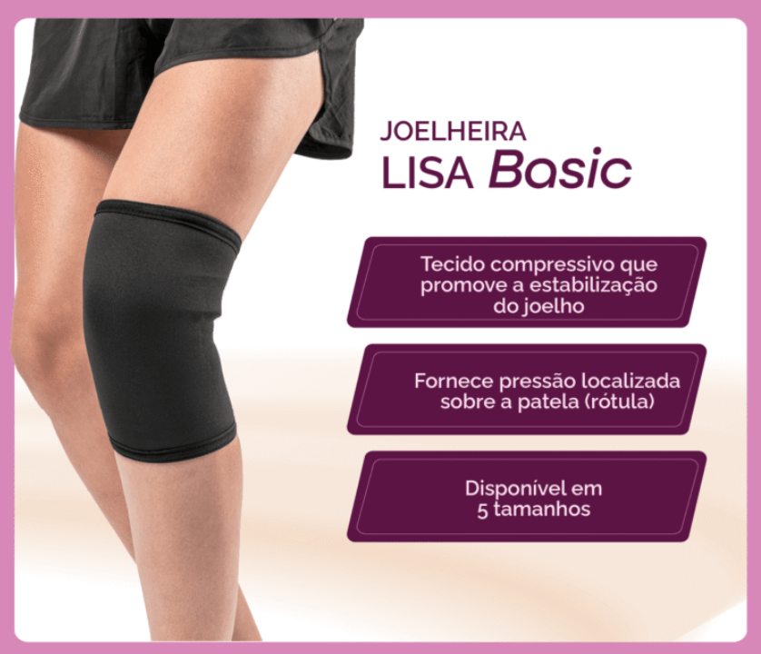 Joelheira Lisa Basic - Hidrolight
