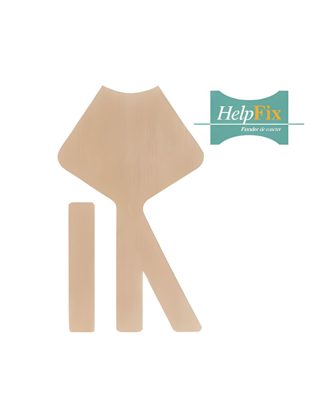 Helpfix Fixador P/ Cateter e Sonda Vesical c/10 Unidades - AMP + E-book