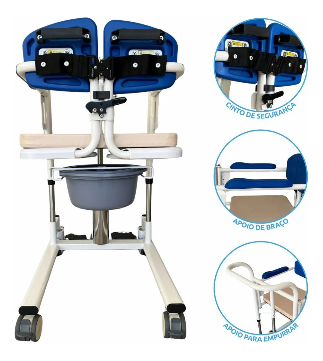 Cadeira de Transferência W808 - Azul - Winner