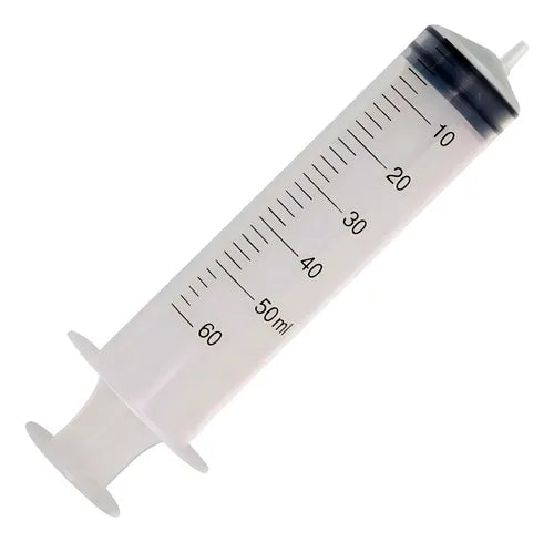 Seringa 60ml Luer Slip Descartável Sem Agulha 25 Unidades Medix