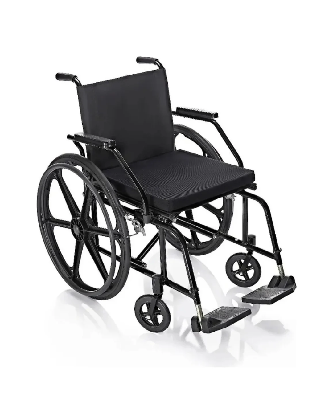Cadeira de Rodas Prática 44cm - Prolife - Pneu Maciço - Até 100kg