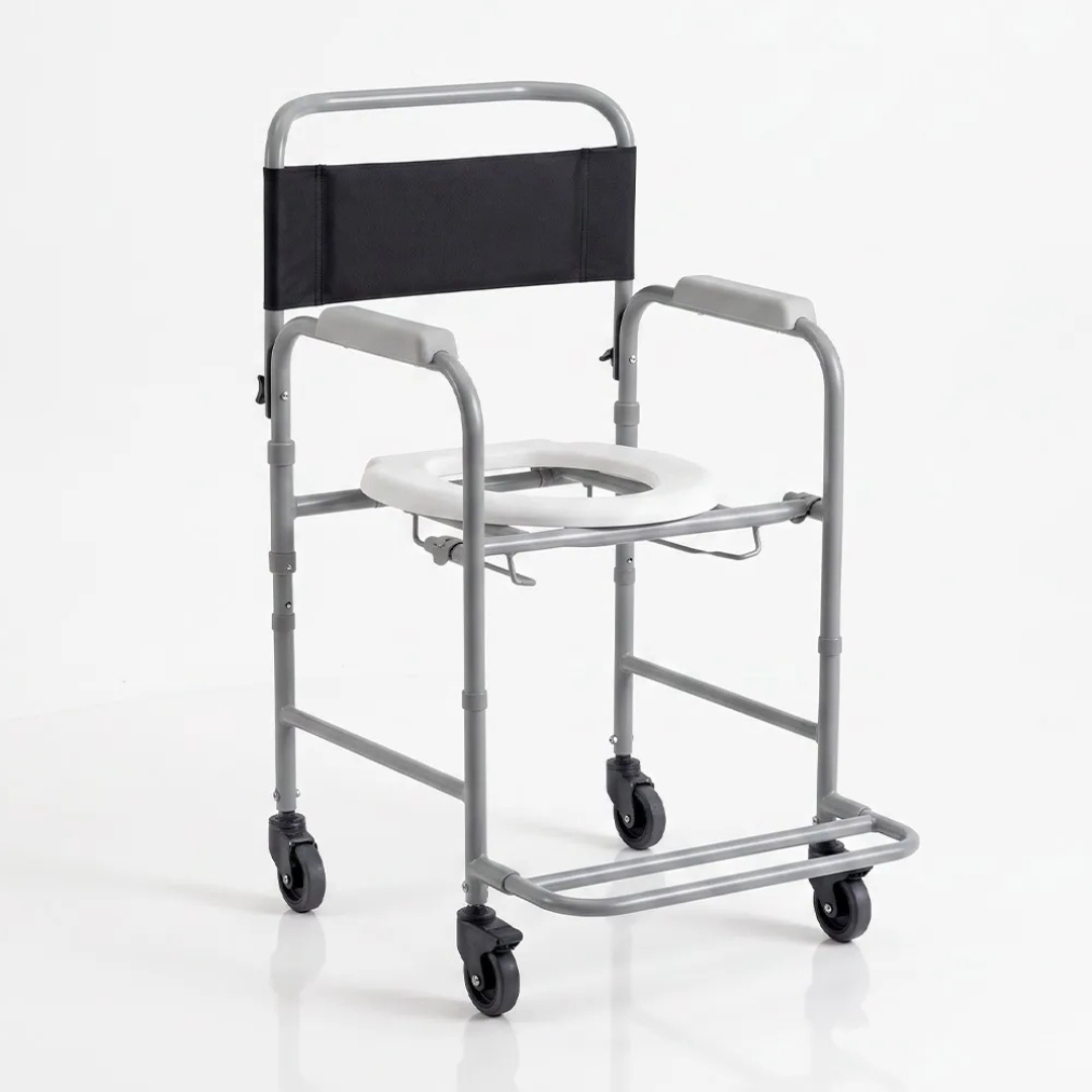 Cadeira de Banho Higiênica Dobrável D30 (100 kg) - Dellamed