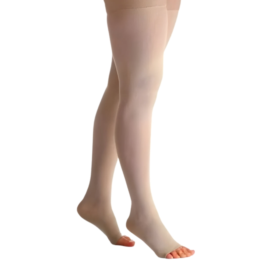 Meia de Compressão 7/8 Natural Sigvaris Select Comfort 20-30 mmHg + E-book