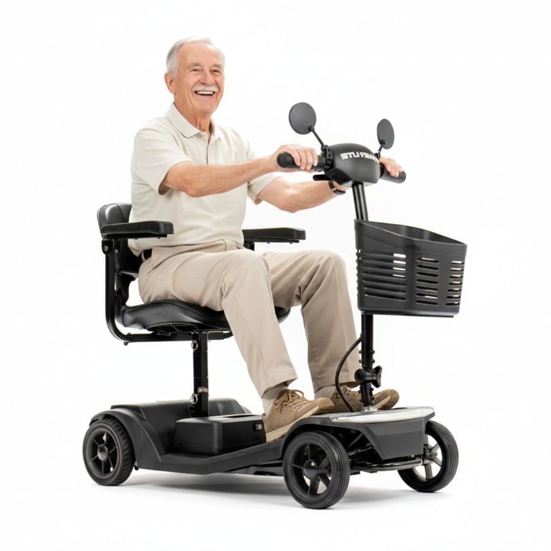 Cadeira de Rodas Motorizada Scooter Elétrico Lumus até 120Kg - Power Lite