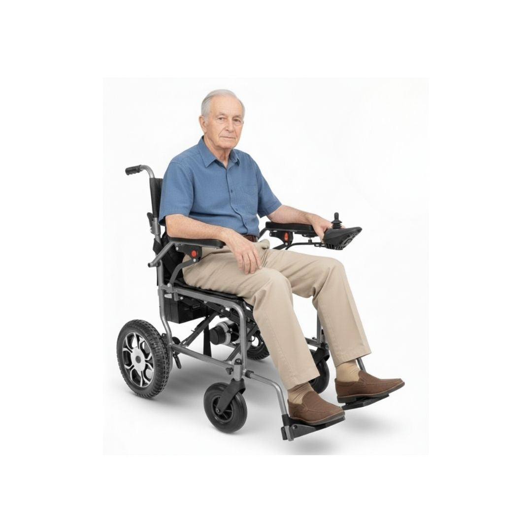 Cadeira de Rodas Motorizada D750 + Suporte de Celular GRÁTIS - Dellamed