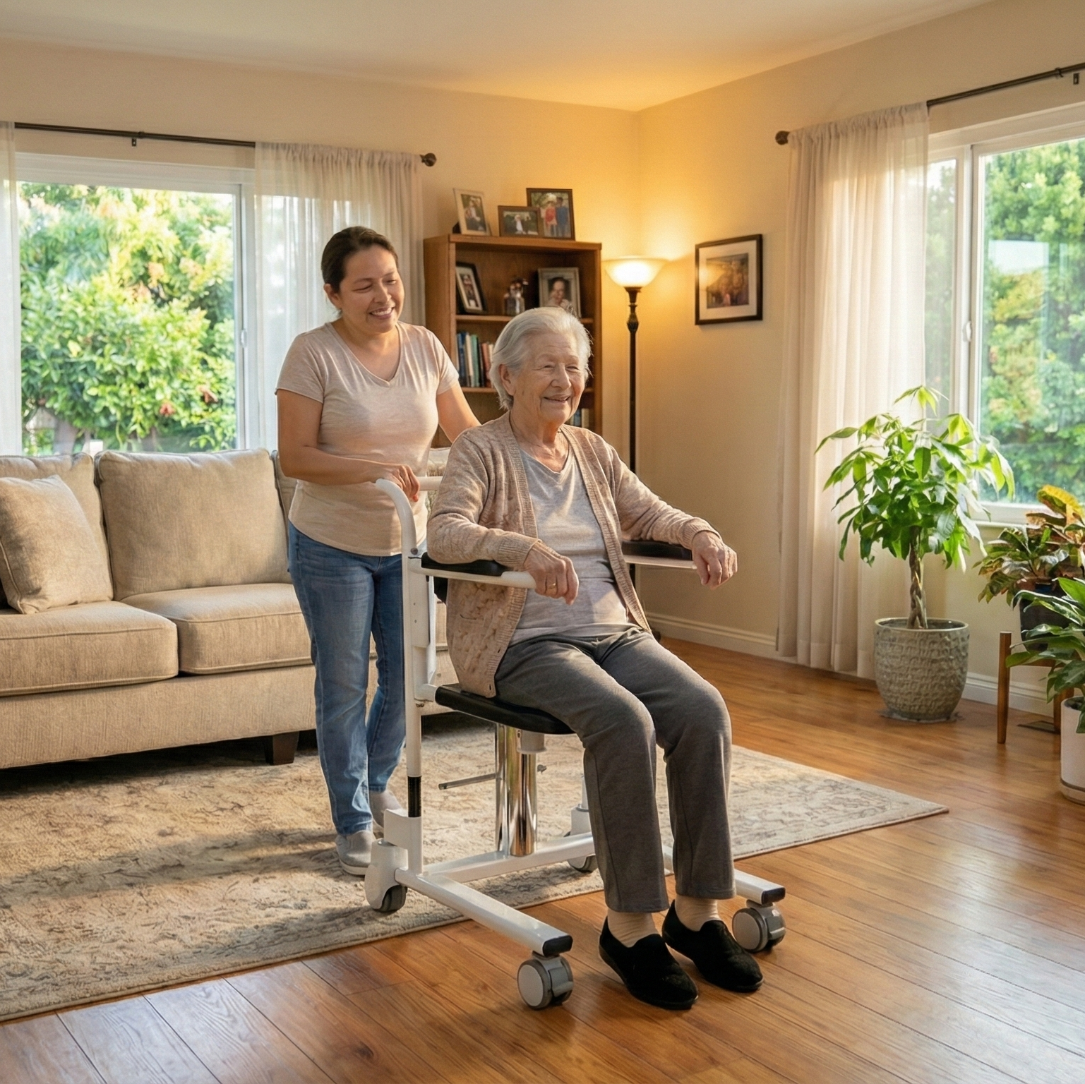 Cadeira Higiênica de Transferência c/ Coletor- Supermedy