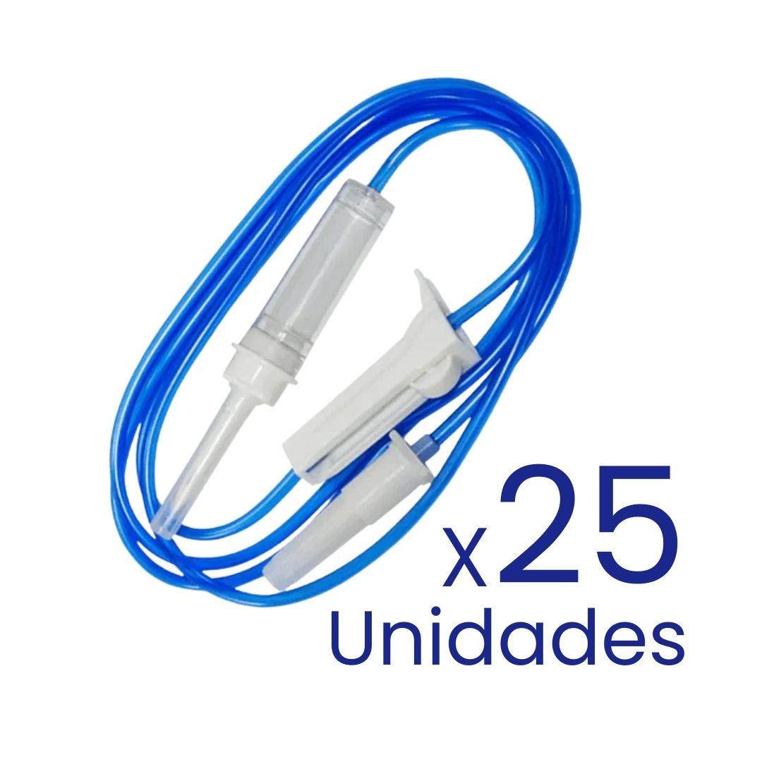 Equipo de Nutrição Enteral Escalonado 25un - Medix + E-book