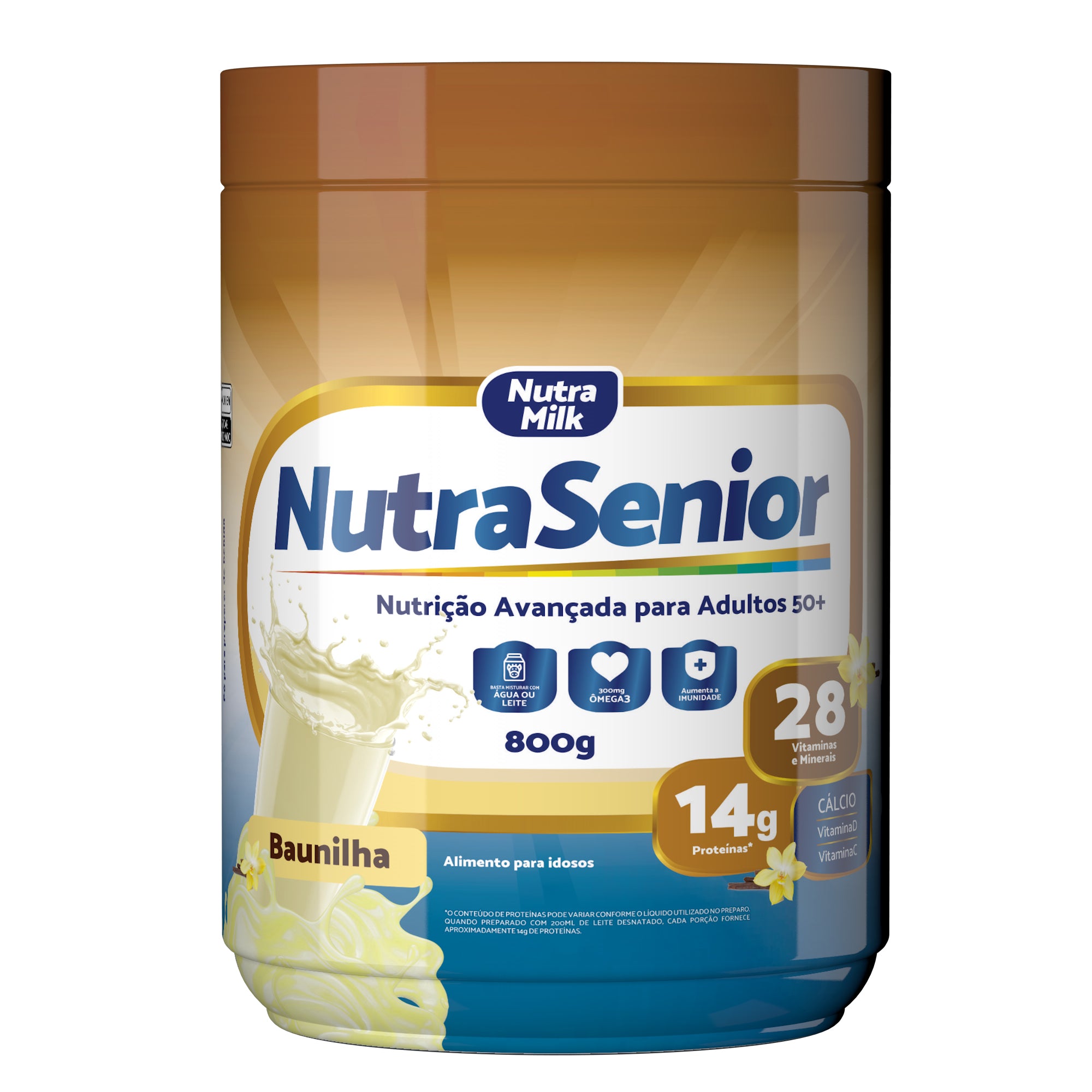 Nutra Senior Adulto 50+ Complemento Alimentar 800g + E-book