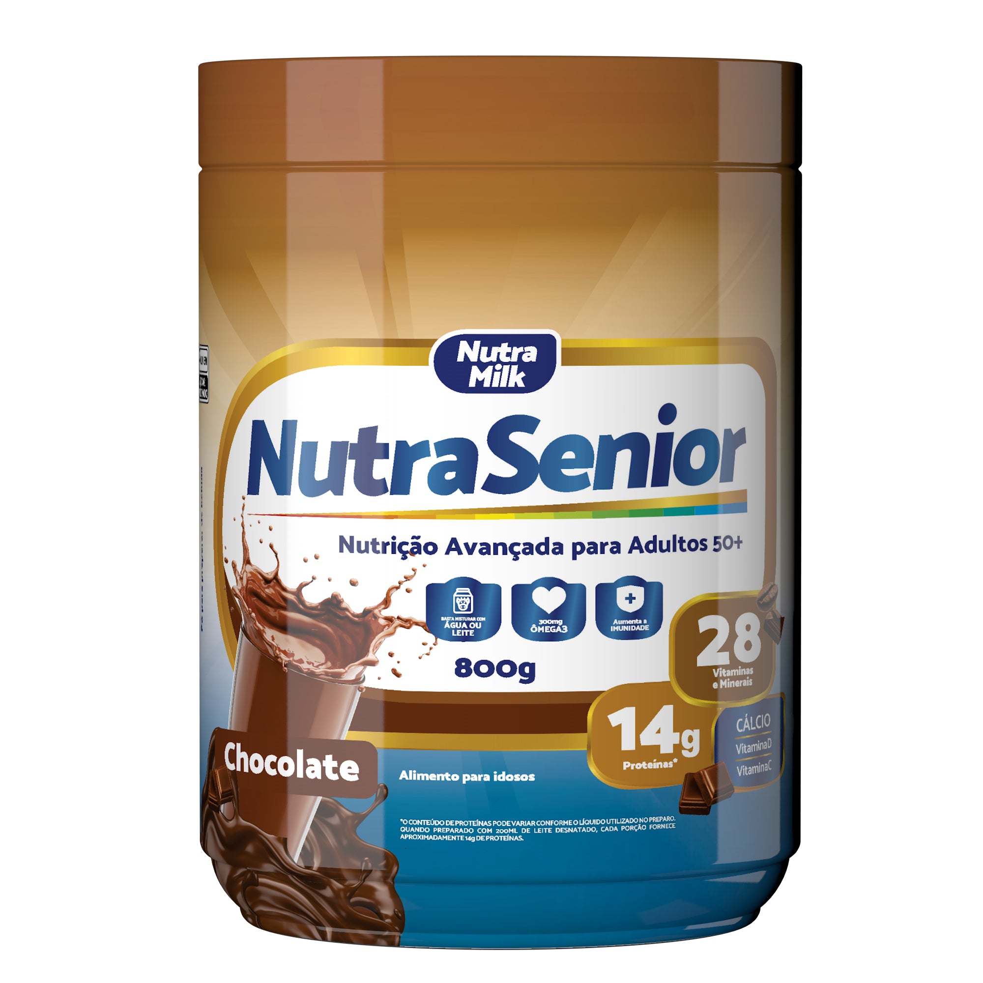 Nutra Senior Adulto 50+ Complemento Alimentar 800g + E-book