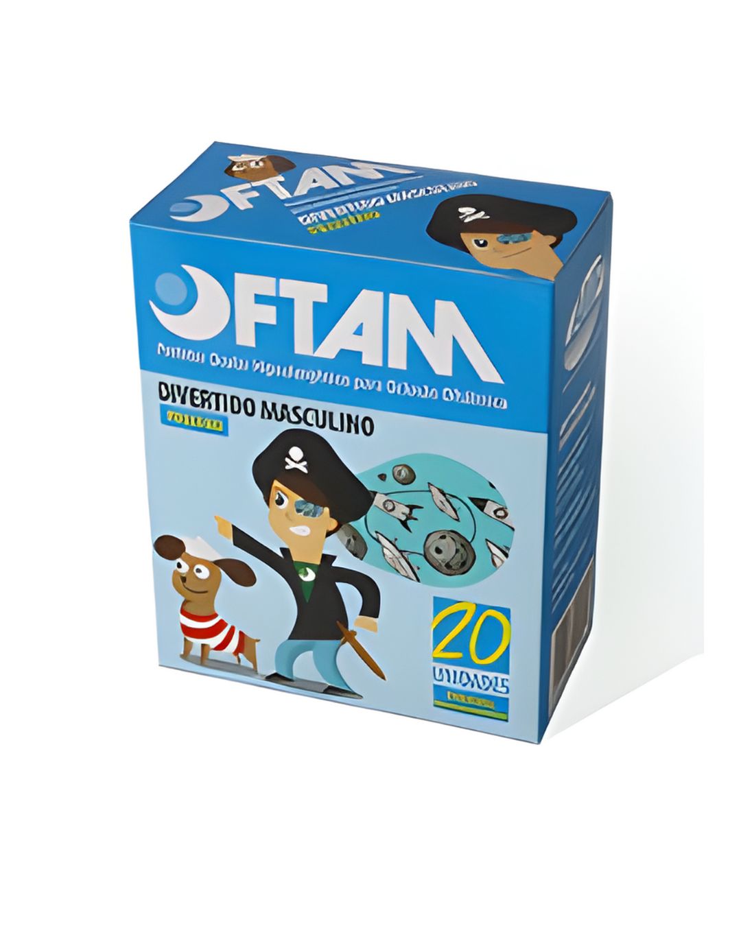 Oftam Protetor Oftálmico Infantil + E-book