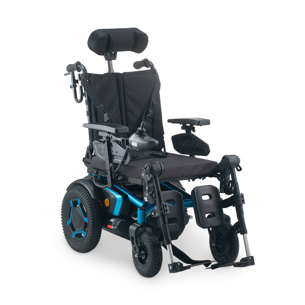 Cadeira de Rodas Motorizada OptimusMed Reclinável Cap 136Kg Dellamed