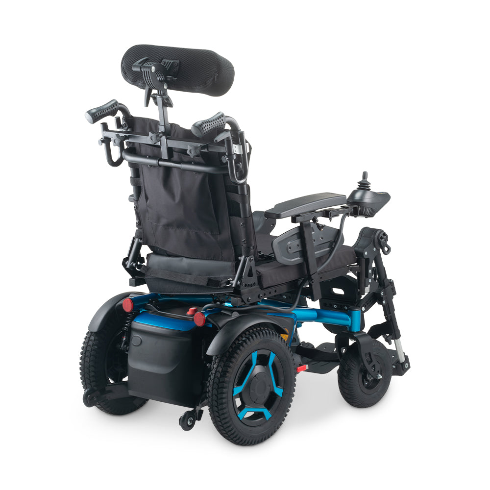 Cadeira de Rodas Motorizada OptimusMed Reclinável Cap 136Kg Dellamed