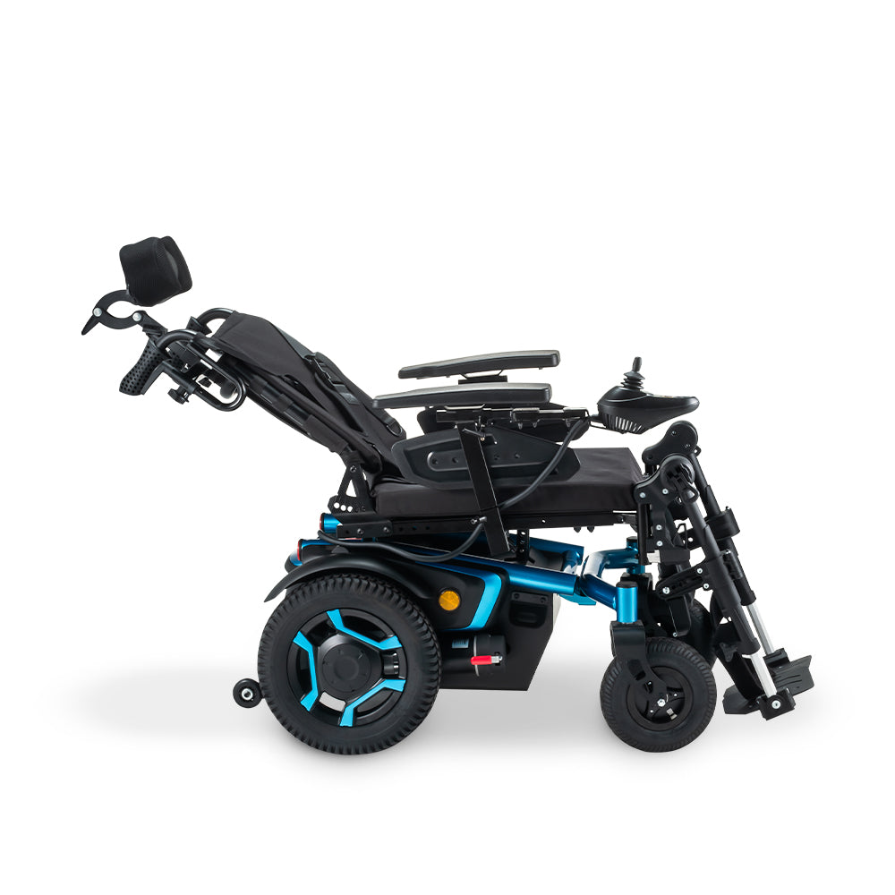 Cadeira de Rodas Motorizada OptimusMed Reclinável Cap 136Kg Dellamed