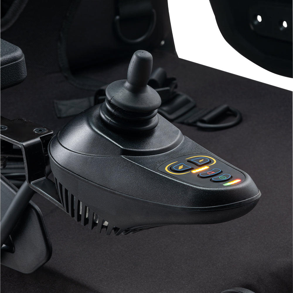 Cadeira de Rodas Motorizada OptimusMed Reclinável Cap 136Kg Dellamed