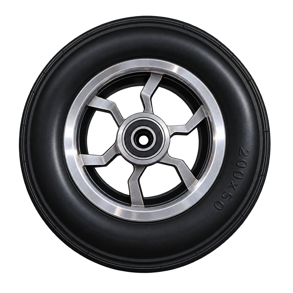 Roda Dianteira Cadeira de Rodas Motorizada D3000 - Dellamed