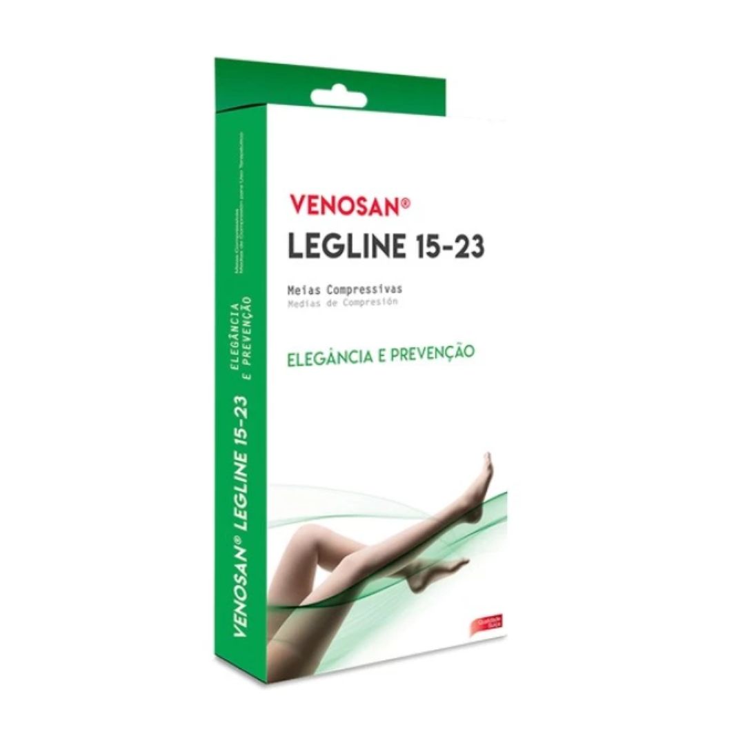 Meia Compressão Legline 15-23 mmHg 7/8 - Venosan + E-book