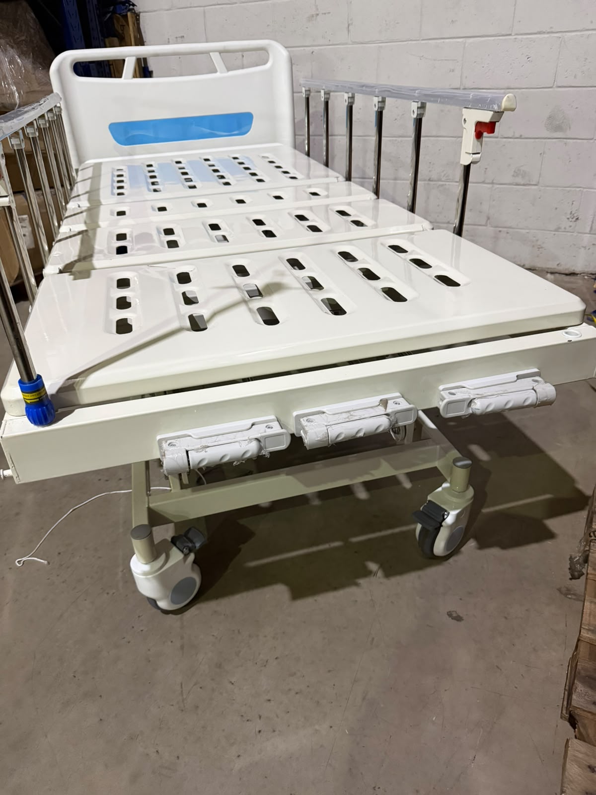 Cama Fawler 3 manivelas DX3 c/ Eleva Leito - Dellamed - OUTLET