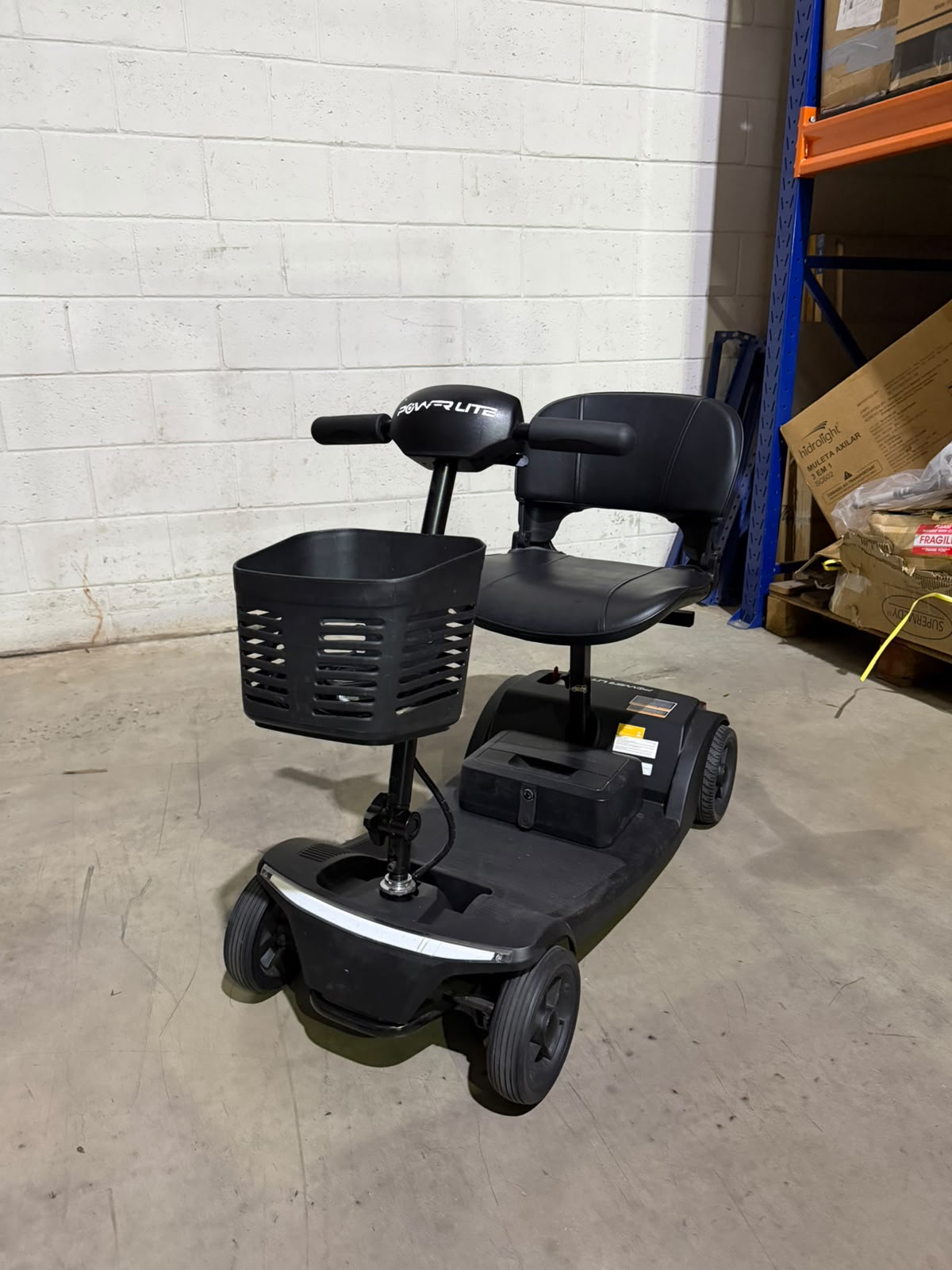 Cadeira de Rodas Motorizada Scooter Elétrico Lumus até 120Kg - Power Lite - OUTLET