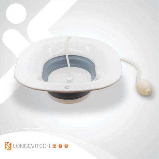 Bacia de Banho Assento Retrátil Longevitech