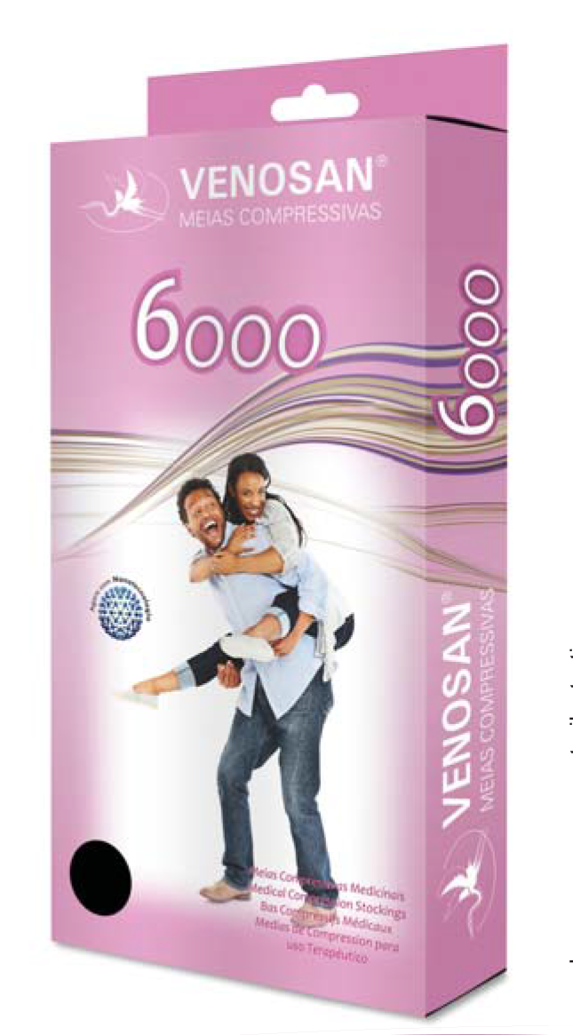 Meia AD 20/30 Panturrilha 6.000 Venosan